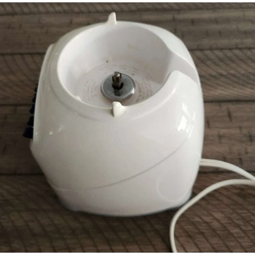 Osterizer 10 Speed Blender White Glass Jar Model 6630 Tested Works Great - Picture 6 of 12